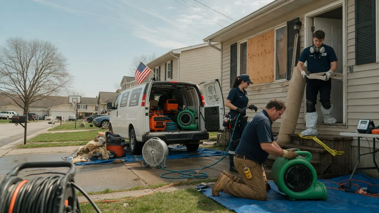 Water Damage Restoration in Wylliesburg, VA near me